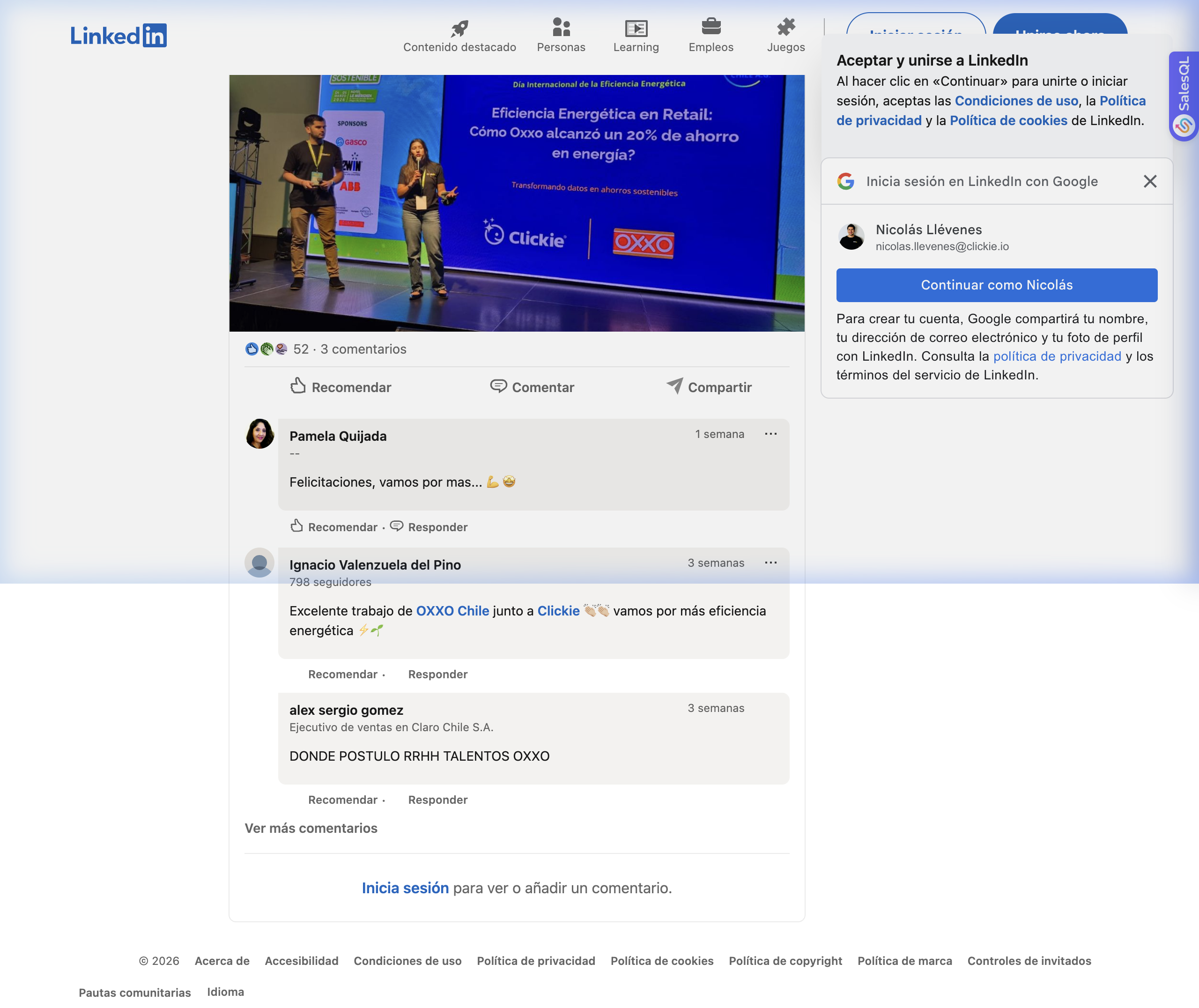 Clickie y OXXO en ExpoEnergía Sostenible